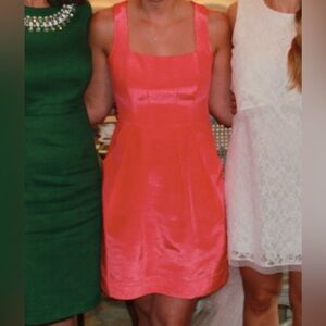 Shoshanna Shuffle Dress - Coral